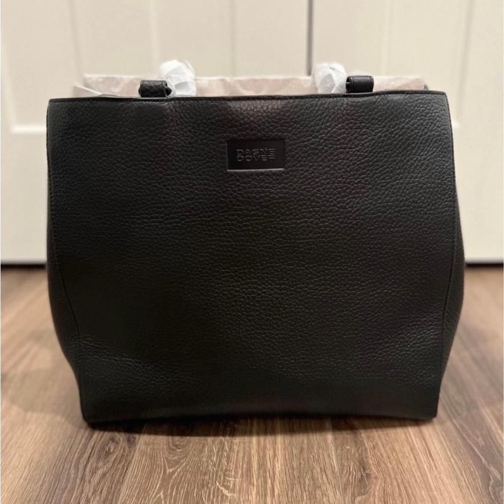 DAGNE DOVER ALLYN LEATHER TOTE